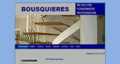 Desktop Screenshot of bousquieres-metallerie-ferronnerie-31.com