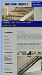 Mobile Screenshot of bousquieres-metallerie-ferronnerie-31.com
